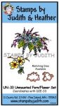 UN-33 Unmounted Fern/Flower Set